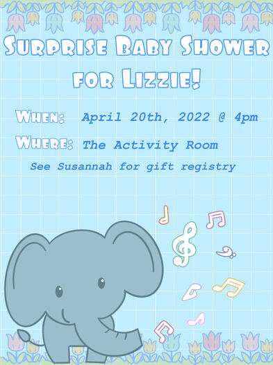 Baby Shower Flyer