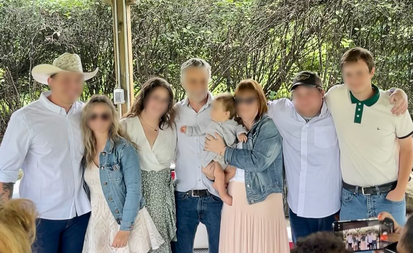 After; I removed the photobomber, increased the overall quality of the photo, and filled in the space to the very right as the bright green looked unnatural with the photo slightly cropped