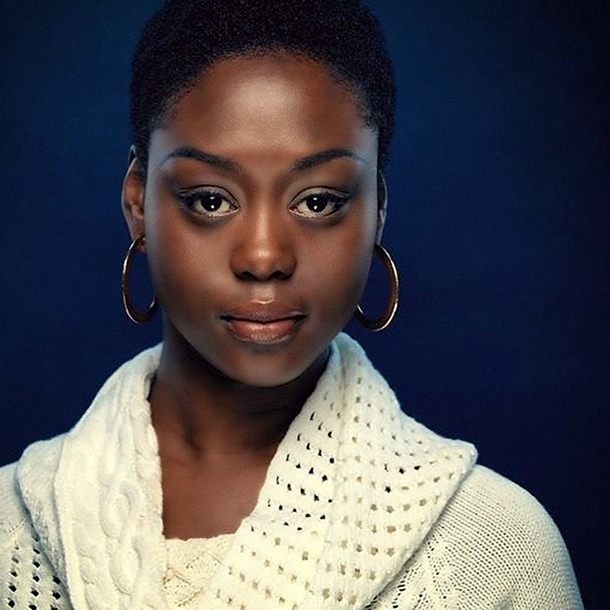 Nana After; I increased the softness and overall quality of the photo, smoothed her skin, brightened the shine in her eyes